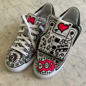 Sneaker painting